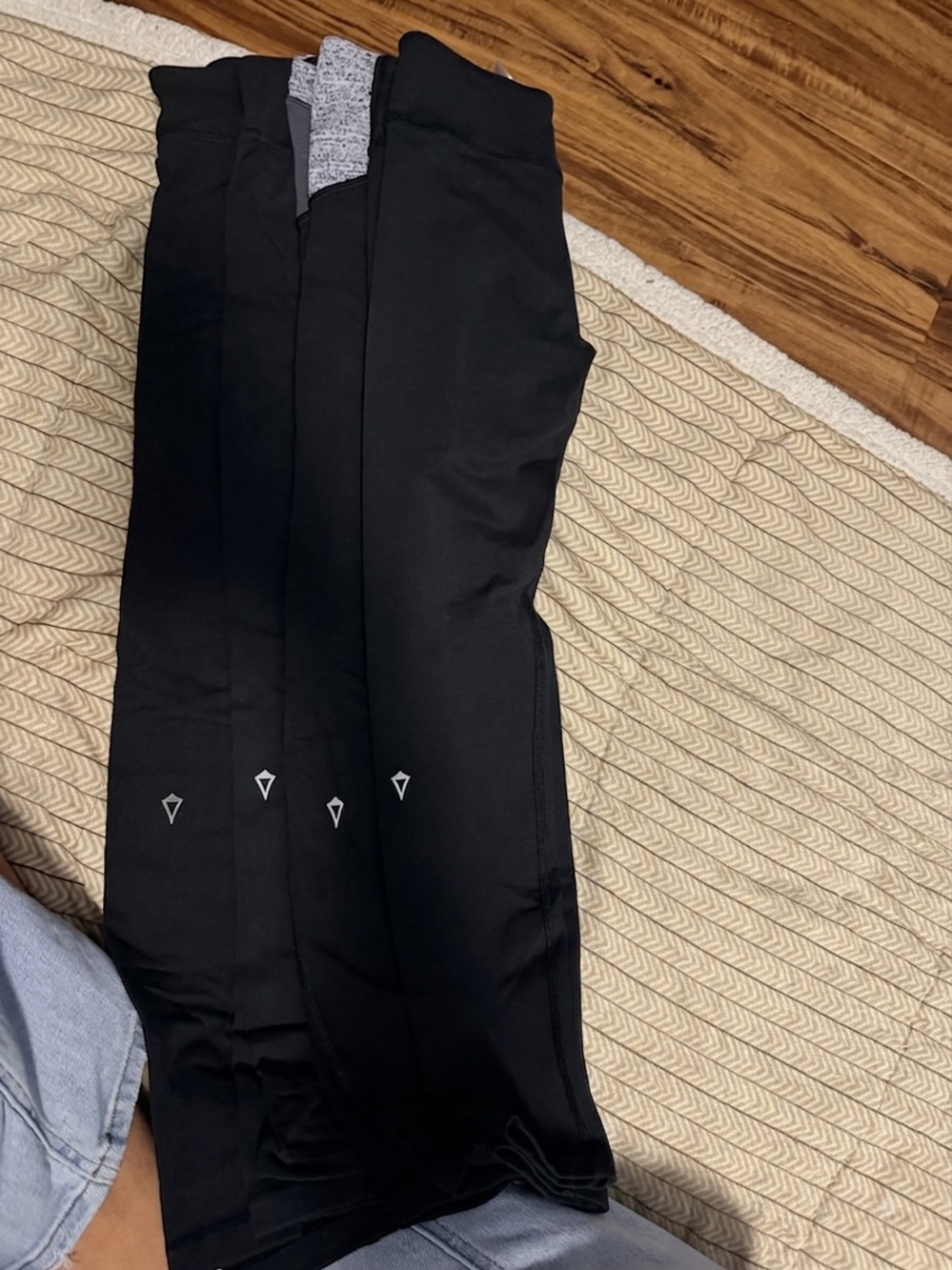 Girls Size 8 Ivivva Black Leggings Bundle
